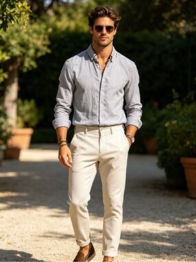 TOPTEN button down shirt (South Korean Brand) M